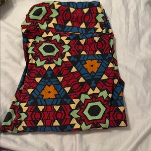 Colorful Geometric Pattern leggings